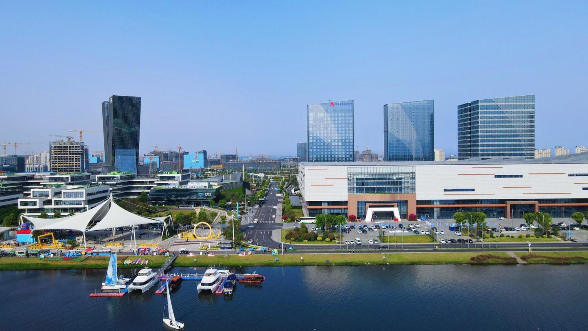 Fuzhou Marriott Hotel Riverside Dış mekan fotoğraf